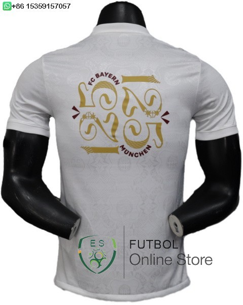 Tailandia Camiseta Bayern Munich 25/2026 Especial Jugadores Blanco