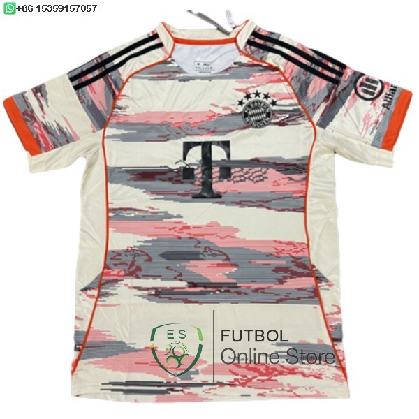 Tailandia Camiseta Bayern Munich 25/2026 Segunda Concepto