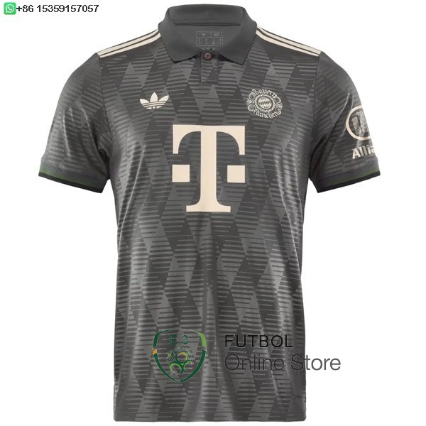 Tailandia Camiseta Bayern Munich Especial 24/2025 Gris
