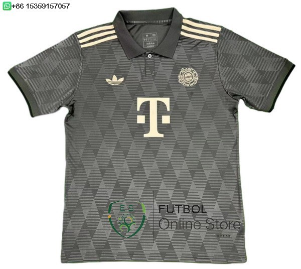 Tailandia Camiseta Bayern Munich Especial 24/2025 Gris
