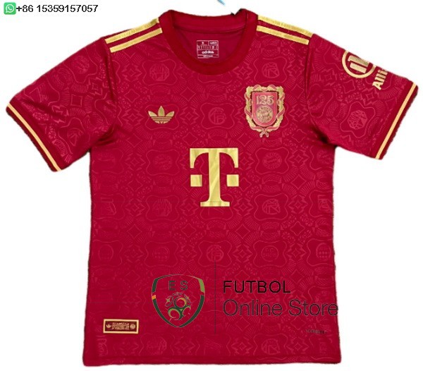Tailandia Camiseta Bayern Munich Especial 25/2026 Rojo