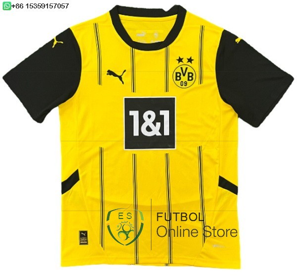 Tailandia Camiseta Borussia Dortmund 24/2025 Primera