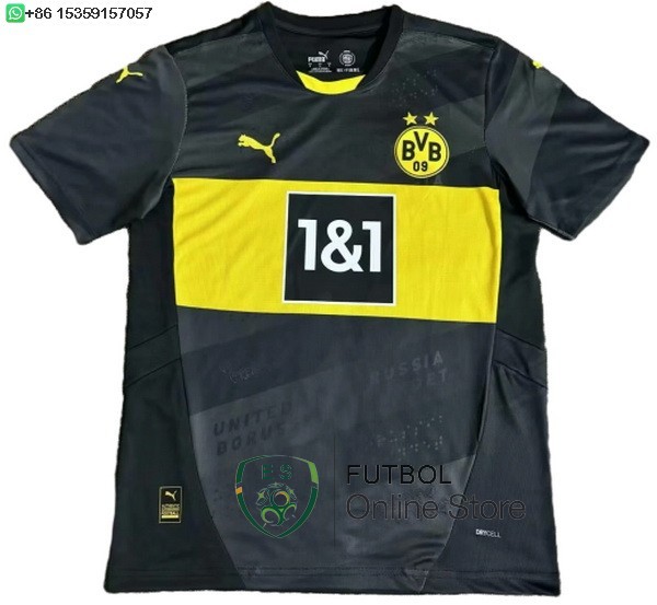 Tailandia Camiseta Borussia Dortmund 24/2025 Segunda