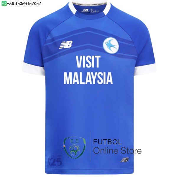Tailandia Camiseta Cardiff City 24/2025 Primera