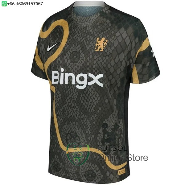 Tailandia Camiseta Chelsea Especial 25/2026 Negro