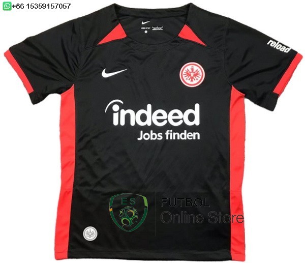 Tailandia Camiseta Eintracht Frankfurt 24/2025 Segunda