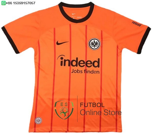 Tailandia Camiseta Eintracht Frankfurt 24/2025 Tercera