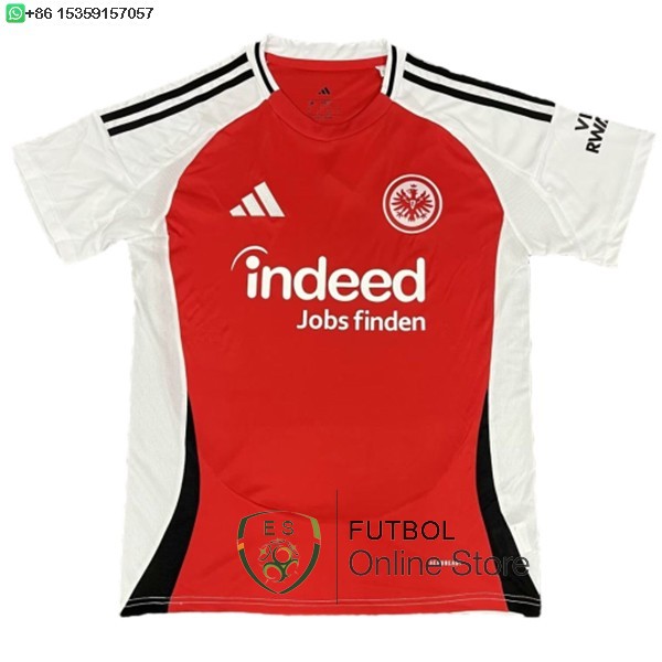 Tailandia Camiseta Eintracht Frankfurt 25/2026 Primera Concepto
