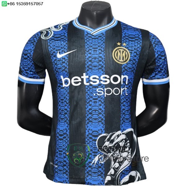 Tailandia Camiseta Inter Milan 25/2026 Especial Jugadores Azul