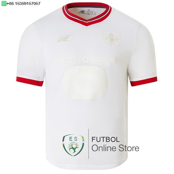 Tailandia Camiseta Lille Especial 24/2025 Blanco