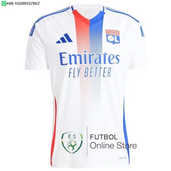 Tailandia Camiseta Lyon 24/2025 Primera