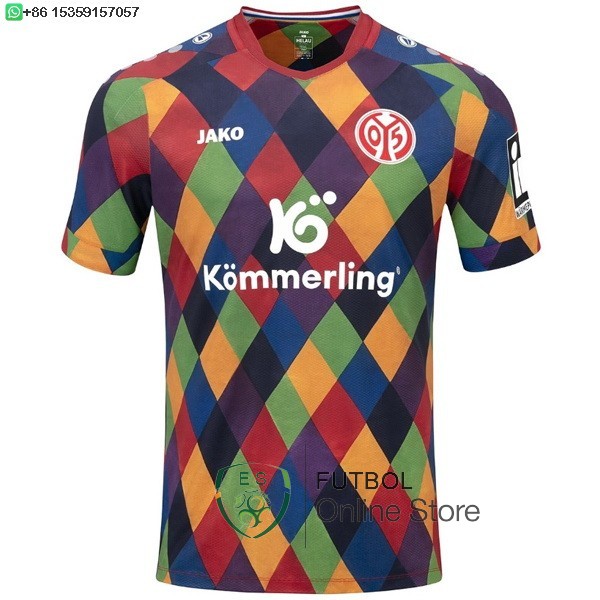 Tailandia Camiseta Maguncia 05 Especial 24/2025 Amarillo