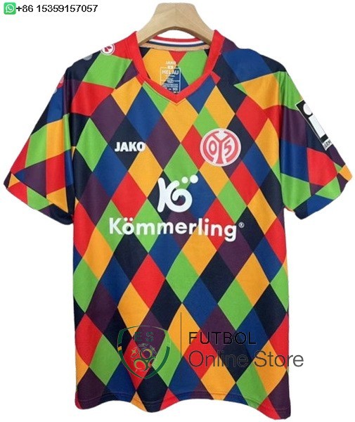 Tailandia Camiseta Maguncia 05 Especial 24/2025 Amarillo