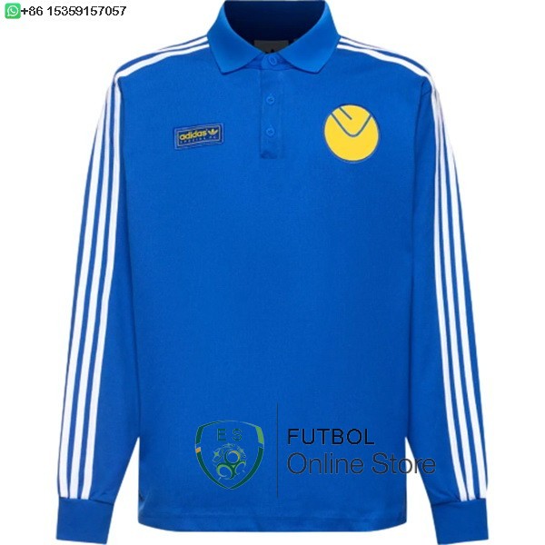 Tailandia Camiseta Manga Larga Leeds United Especial 24/2025 Azul