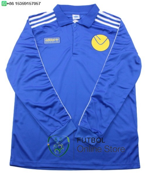 Tailandia Camiseta Manga Larga Leeds United Especial 24/2025 Azul