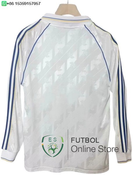 Tailandia Camiseta Manga Larga Leeds United Especial 24/2025 Blanco