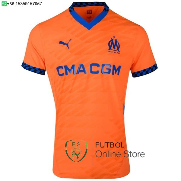 Tailandia Camiseta Marsella 24/2025 Tercera