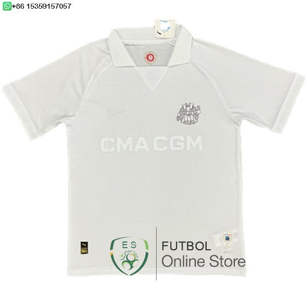Tailandia Camiseta Marsella Especial 24/2025 Blanco