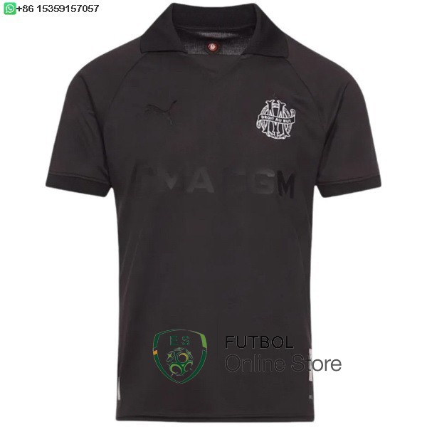 Tailandia Camiseta Marsella Especial 24/2025 Negro