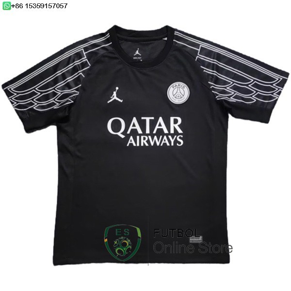 Tailandia Camiseta Paris Saint Germain 24/2025 Portero Negro
