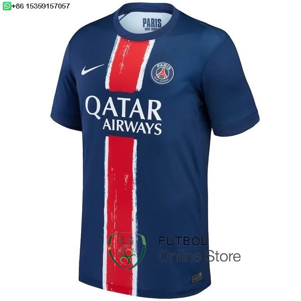 Tailandia Camiseta Paris Saint Germain 24/2025 Primera
