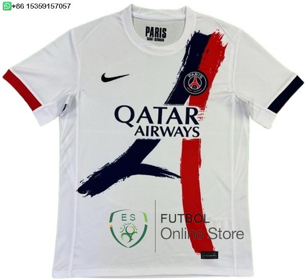 Tailandia Camiseta Paris Saint Germain 24/2025 Segunda