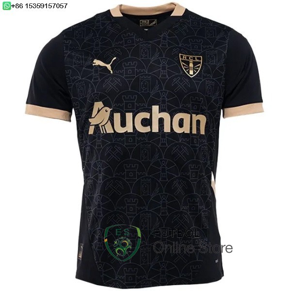 Tailandia Camiseta RC Lens Especial 24/2025 Negro