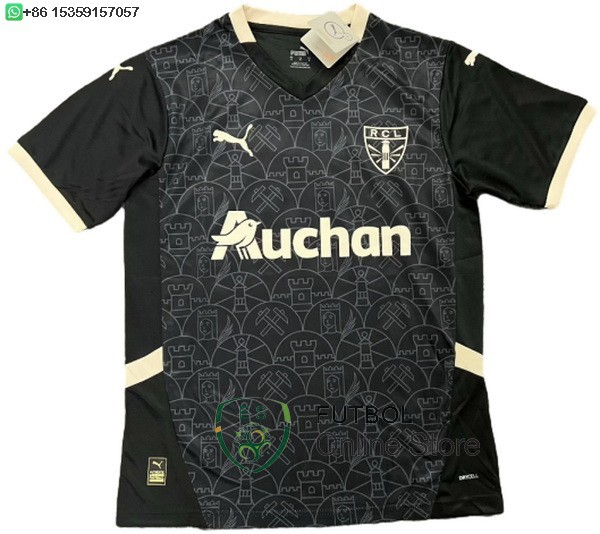Tailandia Camiseta RC Lens Especial 24/2025 Negro