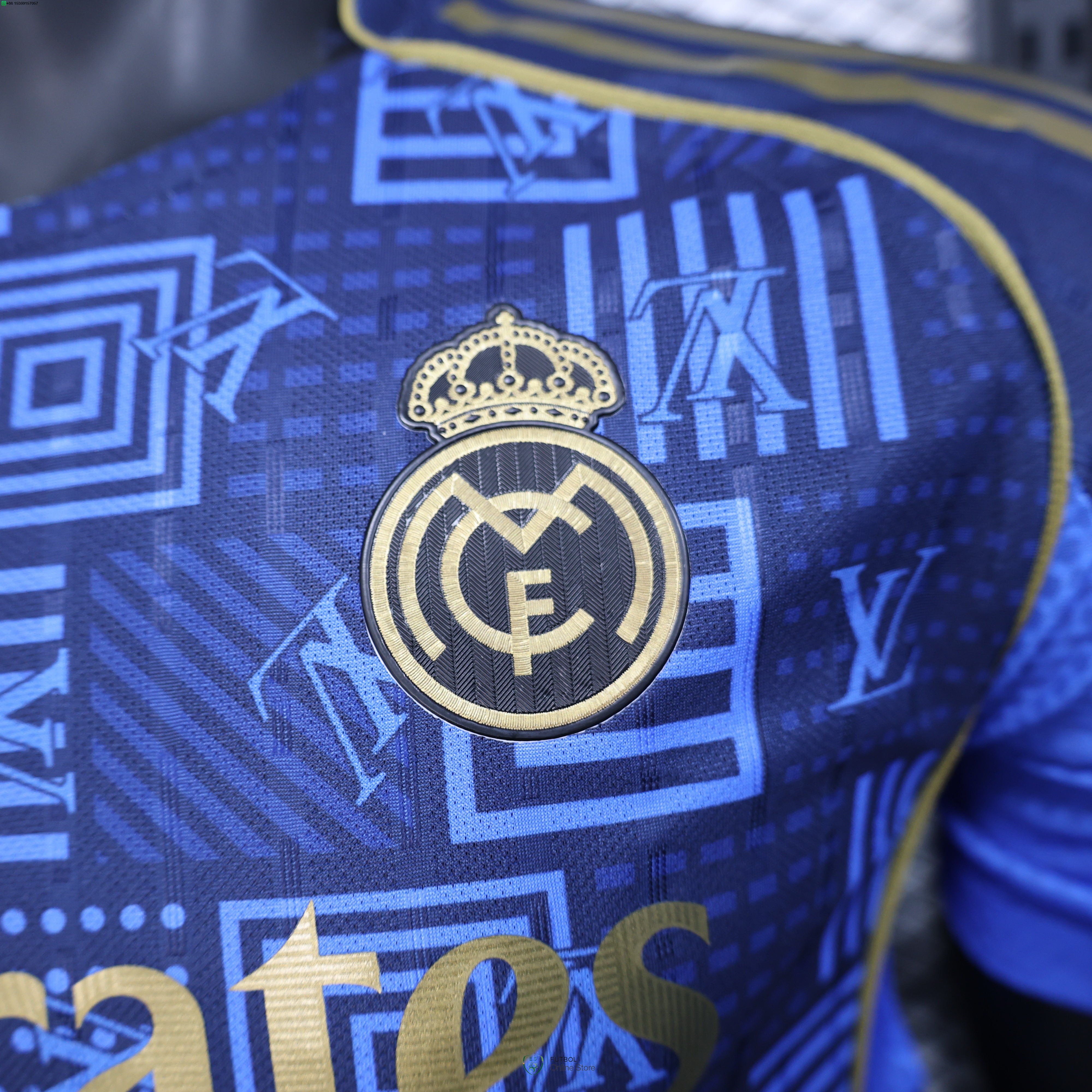 Tailandia Camiseta Real Madrid 25/2026 Especial Jugadores Azul