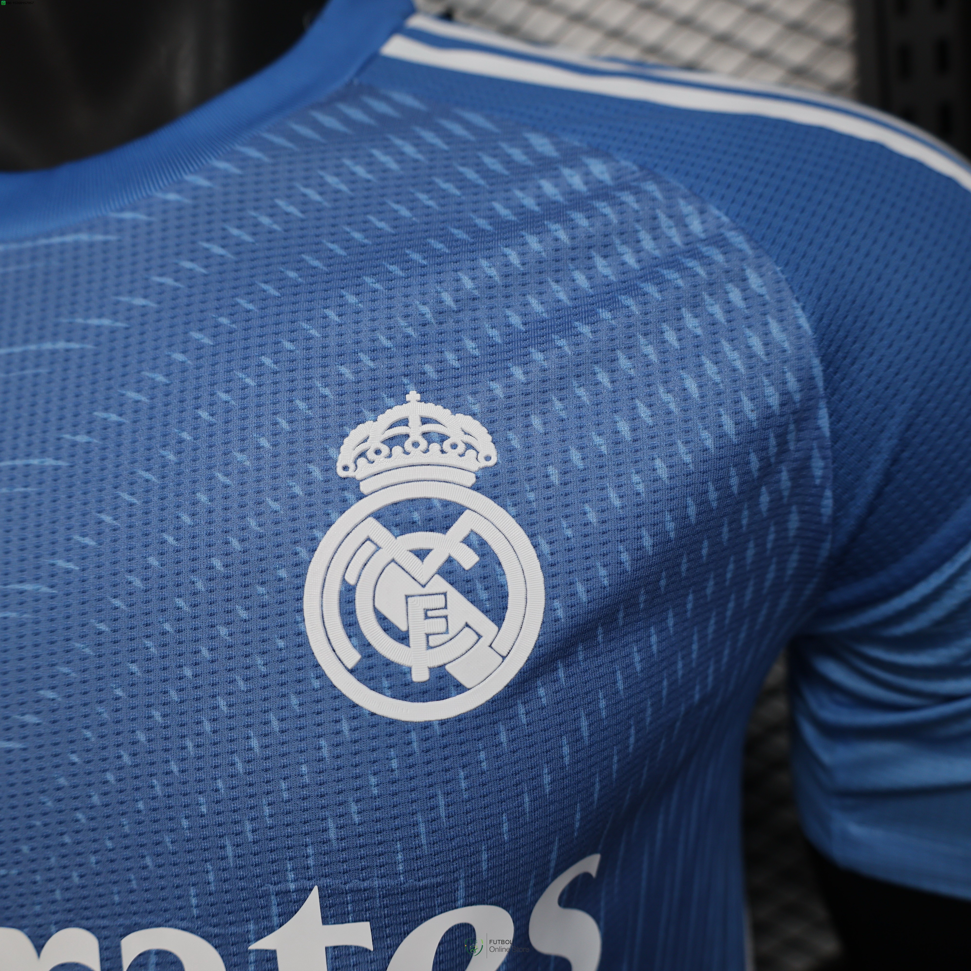 Tailandia Camiseta Real Madrid 25/2026 Portero Jugadores Azul