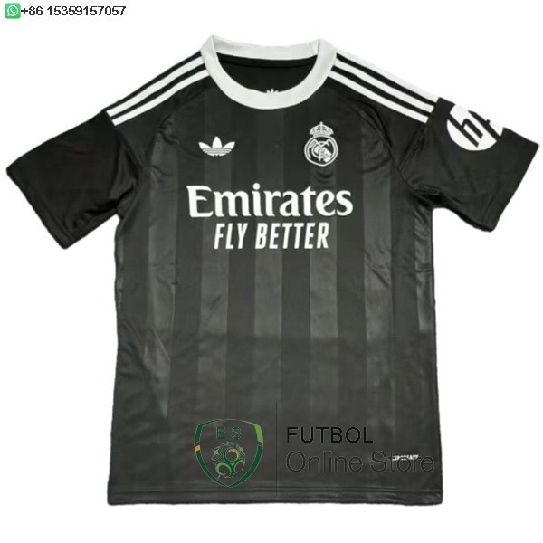 Tailandia Camiseta Real Madrid 25/2026 Portero Negro