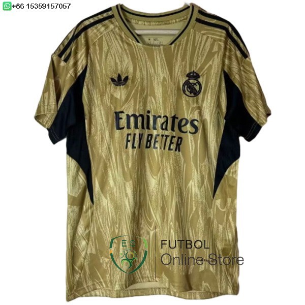 Tailandia Camiseta Real Madrid Especial 25/2026 Amarillo I Negro
