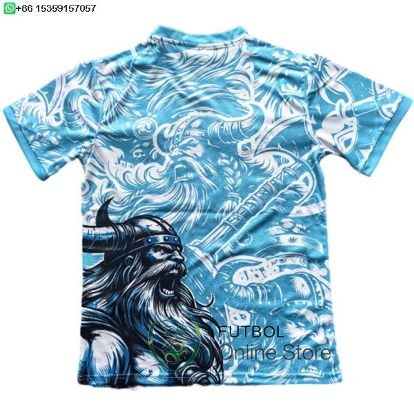 Tailandia Camiseta Real Madrid Especial 25/2026 Azul Blanco
