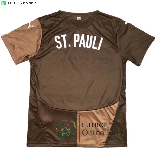 Tailandia Camiseta St. Pauli 24/2025 Primera Marron