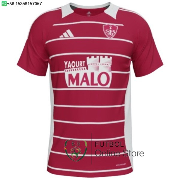 Tailandia Camiseta Stade Brestois 24/2025 Primera I