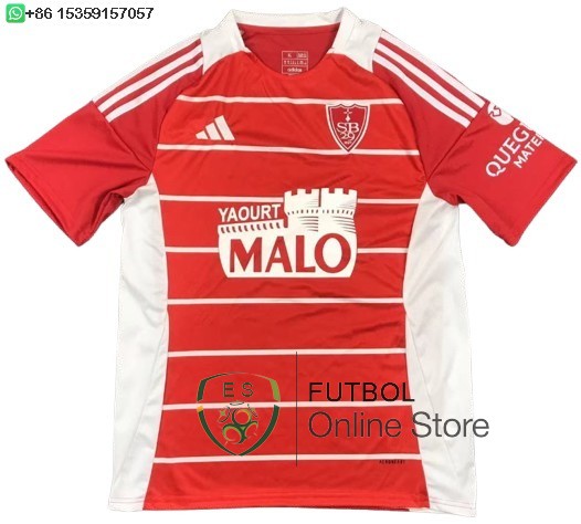 Tailandia Camiseta Stade Brestois 24/2025 Primera