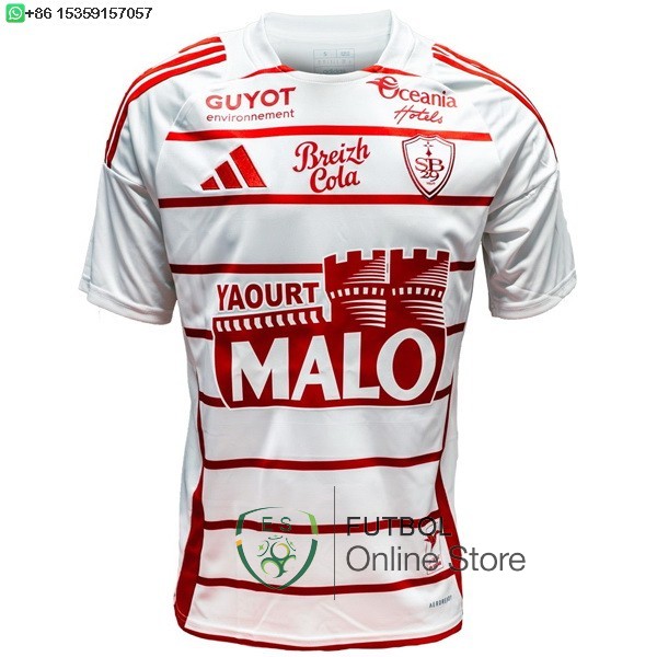 Tailandia Camiseta Stade Brestois 24/2025 Segunda
