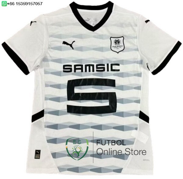 Tailandia Camiseta Stade Rennais 24/2025 Segunda