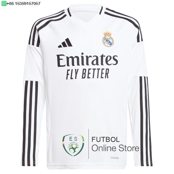 Tailandia Manga Larga Real Madrid 24/2025 Primera