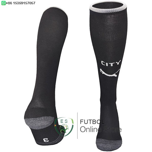 Calcetines Ninos Manchester City 25/2026 Segunda