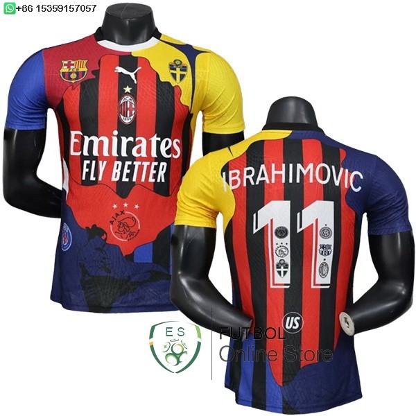 Camiseta AC Milan 25/2026 Especial Jugadores Rojo