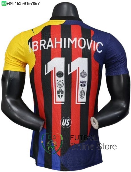 Camiseta AC Milan 25/2026 Especial Jugadores Rojo