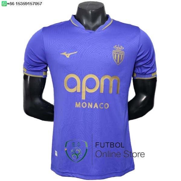Camiseta AS Monaco 25/2026 Segunda Jugadores Camiseta AS Monaco 25/2026 Segunda Jugadores