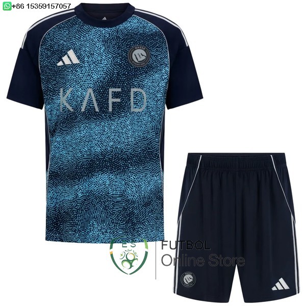 Camiseta Al Nassr Ninos 25/2026 Segunda