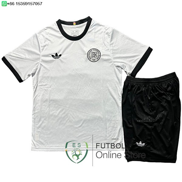Camiseta Alemania Conjunto Completo Hombre 2025 Especial Blanco