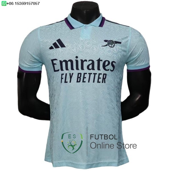 Camiseta Arsenal 25/2026 Especial Jugadores Azul