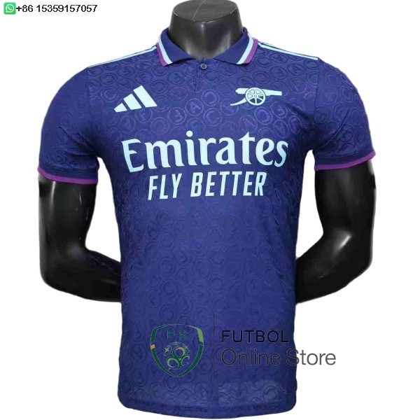 Camiseta Arsenal 25/2026 Especial Jugadores Azul Marino