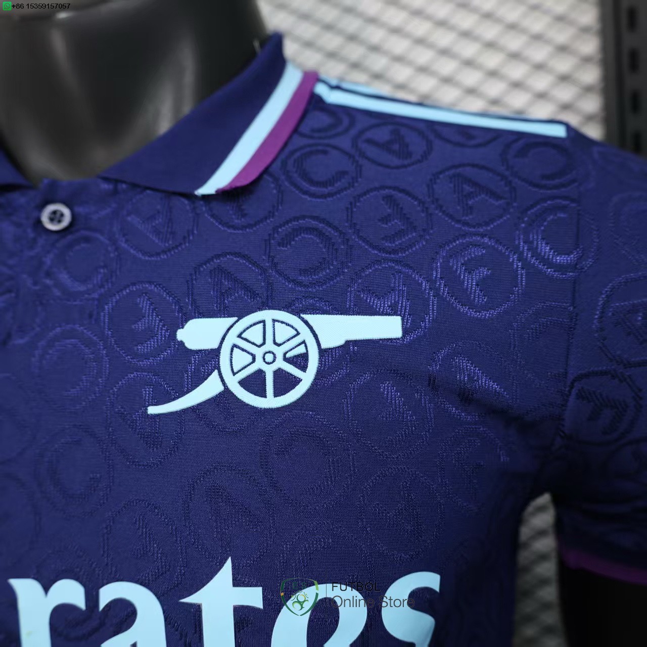 Camiseta Arsenal 25/2026 Especial Jugadores Azul Marino