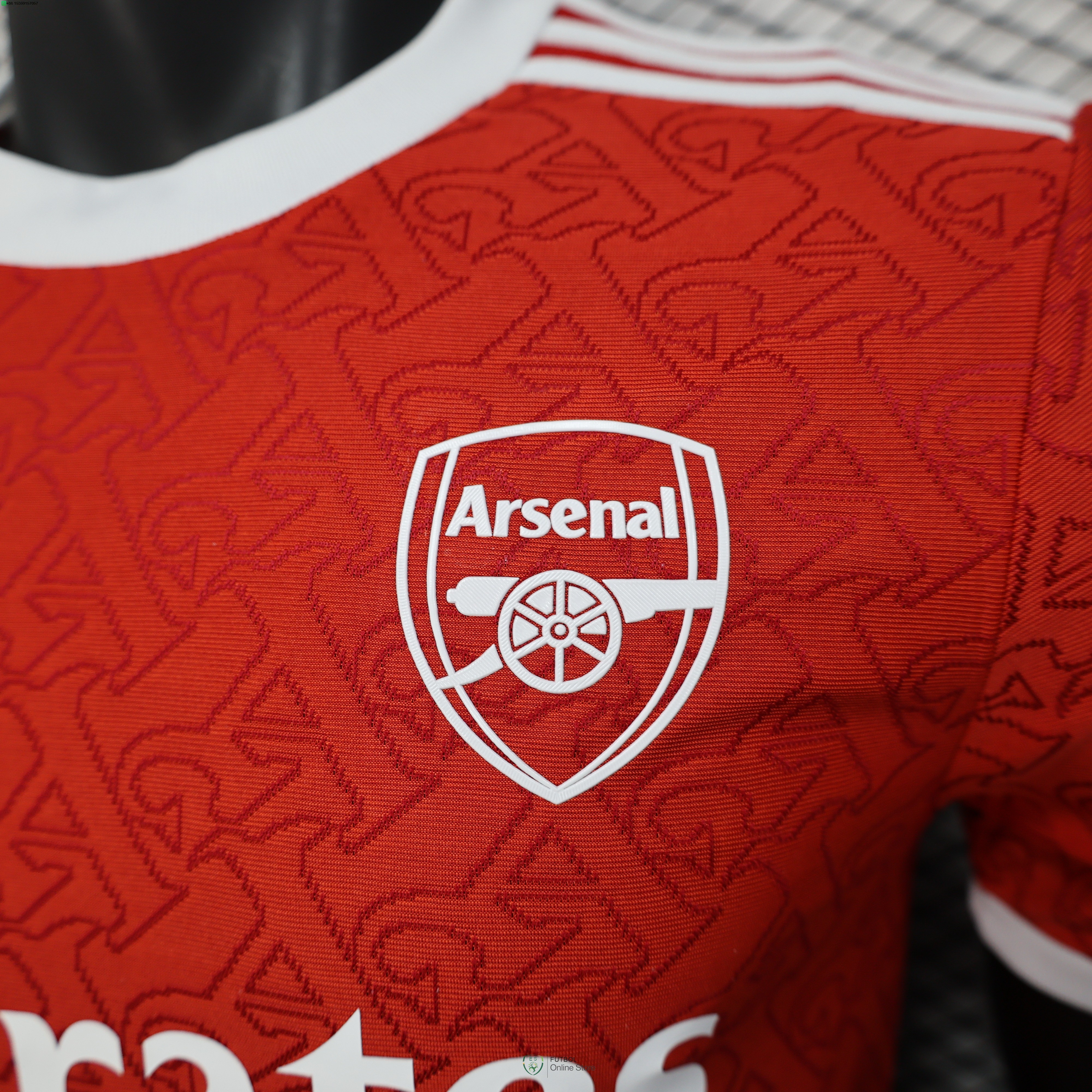 Camiseta Arsenal 25/2026 Especial Jugadores Rojo Blanco