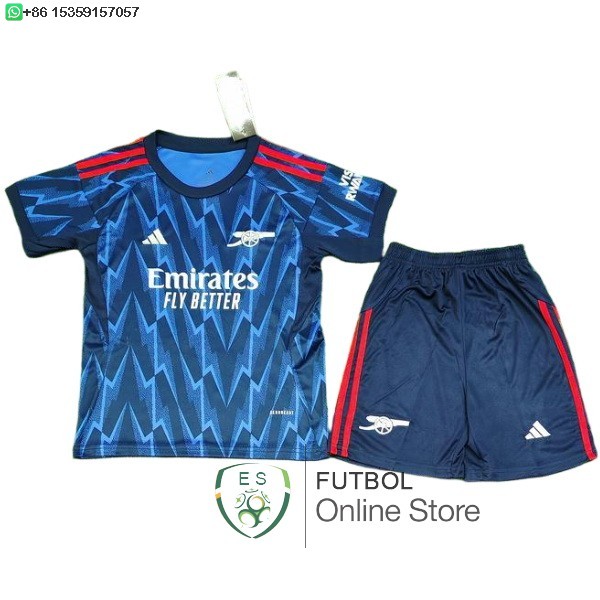 Camiseta Arsenal Ninos 25/2026 Segunda